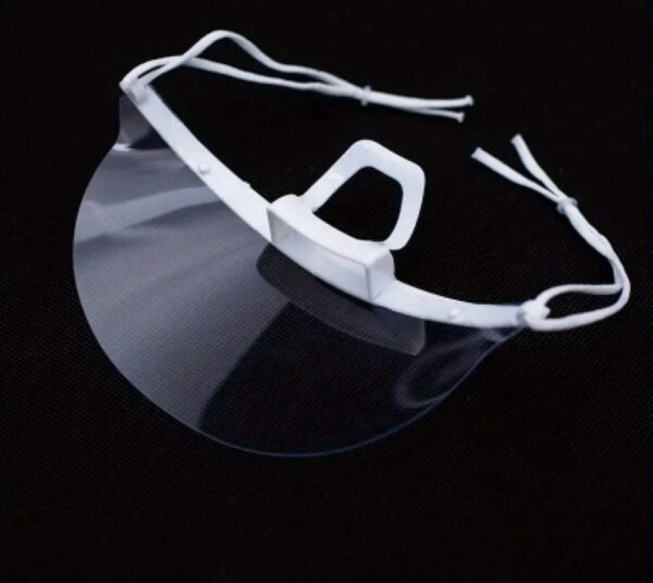200 Stuks x Mondkapje Transparant - 16 x7.5cm - Herbruikbaar - Doorzichtig - Mondmasker - Sushimasker - Spatmasker - Bril masker - Gezicht - Bescherming