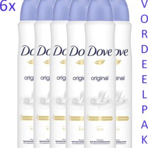 6x Dove Deodorant Spray Original 200 ml