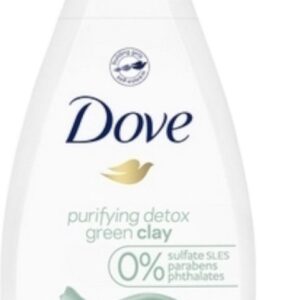 6x Dove Douchegel - Purifying Detox Green Clay 250ml