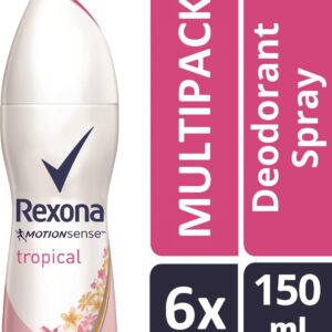 6x Rexona Deospray - Tropical 150 ml