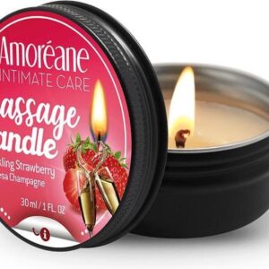 AMOREANE - Sparkling Strawberry Massage Candle 30 Ml