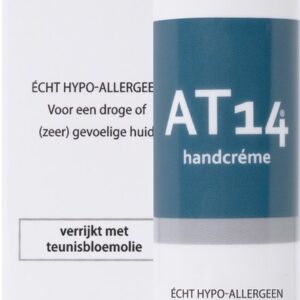 AT14® hypoallergene Handcrème - handcrème zonder parfum-handcrème droge handen