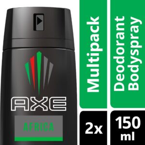 AXE Africa Deodorant - 2 x 150 ml - Voordeelverpakking