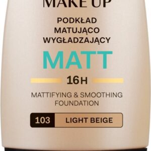 Aa - Make Up Matt Foundation Mattifying Foundation 103 Light Beige 30Ml