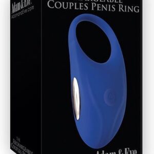 Adam & Eve Couple's Penis Ring Blauw