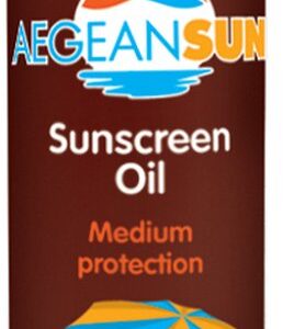 AegeanSun Natural Sunscreen Oil spf 20 100ml | Huid en Zon bescherming