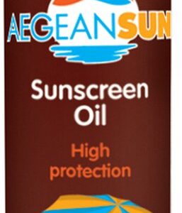 AegeanSun Sunscreen Oil spf 30 100ml | Huid en Zon bescherming