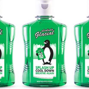 Alcolado Glacial | 3 x 125ml | Mentholated Splash Lotion | body lotion | verkoelend verfrissend