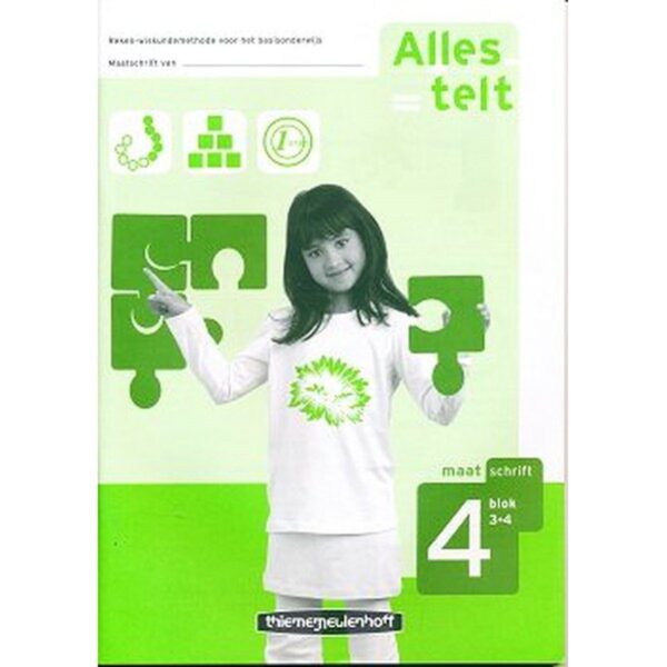 Alles Telt versie 2 Maatschrift groep 4 blok 3+4 (per stuk)