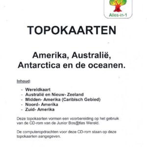 Alles-in-1 Project Amerika, Australië, Antartica en de oceanen Topokaarten