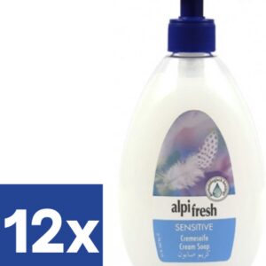 Alpi Fresh Handzeep Sensitive - 12 x 500 ml - Voordeelverpakking