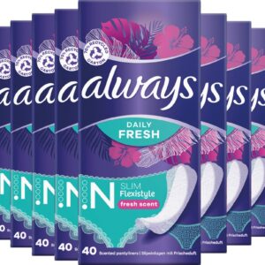 Always Daily Fresh Inlegkruisjes - Slim Flexistyle - Met Frisse Geur - Voordeelverpakking 14 x 40 Stuks