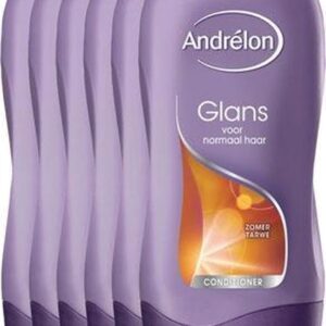 Andrélon Zomertarwe Glans - 6 x 300 ml - Conditioner - Voordeelverpakking