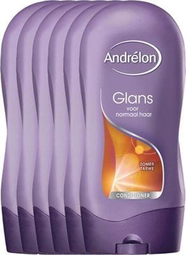 Andrélon Zomertarwe Glans - 6 x 300 ml - Conditioner - Voordeelverpakking