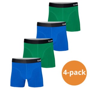 Apollo Boxershorts Heren Bamboo Basic Blue / Green 4-pack-XXL