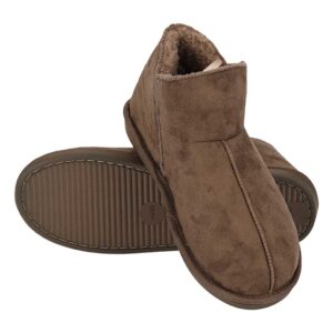 Apollo Pantoffels Heren Boots Suede Taupe-41/42