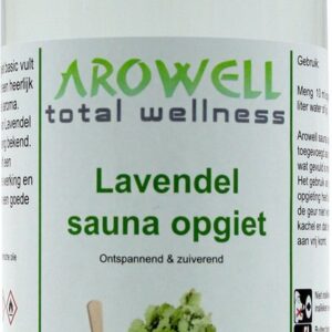 Arowell - Lavendel - Sauna opgiet - Saunageur - 500 ml