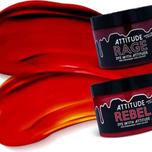 Attitude Hair Dye - SEEING RED Duo Semi permanente haarverf combi - Rood