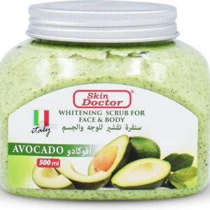 Avocado Whitening Scrub For Face & Body (500g)