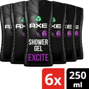 Axe Douchegel - Excite 250 ml - 6 stuks