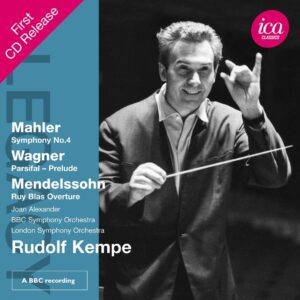 BBC Symphony Orchestra, Rudolf Kempe - Mahler: Symphony No.4 - Wagner: Prelude From Parsifal (CD)