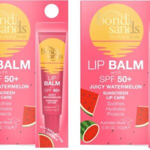 BONDI SANDS - Sunscreen Lip Balm SPF 50+ Juicy Watermelon - 2 Pak