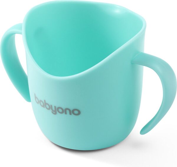 Baby Ono Turquoise Ergonomic Training Cup Flow Oefenbeker 1463/06