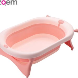 Baby badje - roze - kraamcadeau - kado - geboorte - verzorging - inklapbaar badje - opvouwbaar badje - Bath Bucket - babygeschenk - baby artikel