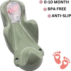 Baby badzitje - 4 zuignappen - 0 tot 10 maanden - Groen -