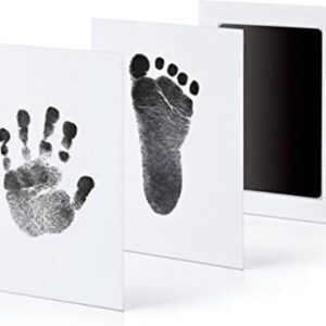 Baby voet & hand afdruk / inkt / niet giftig / gemakkelijk & handig word geleverd zonder lijstje