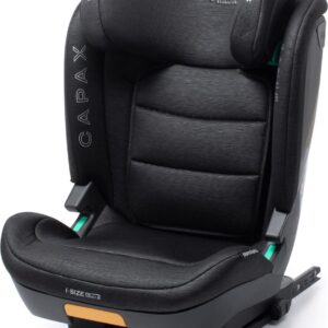 BabyAuto Capax Autostoel i-Size - Met Isofix - 15 tot 36 kg - 4 tot 12 Jaar - Verstelbare hoofdsteun - Groep 2/3 - Kleur Zwart
