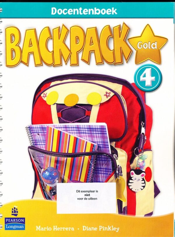 Backpack Gold 4 Docentenboek groep 8