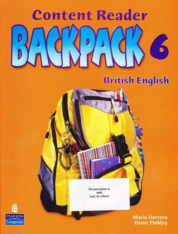 Backpack Gold 6 Content reader niv. 2 VO