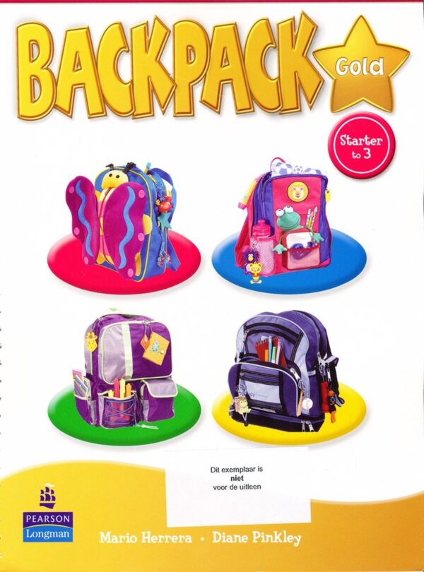 Backpack Gold Assessment Package Starter to 3 incl. CD-Rom