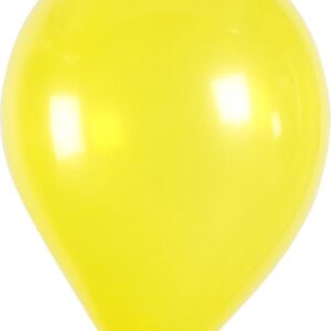 Ballonnen, Set met 10 ballonnen, d 23 cm, geel, 10 stuk/ 1 doos