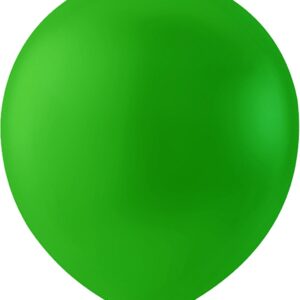 Ballonnen, rond, d 23 cm, groen, 10 stuk/ 1 doos