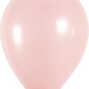 Ballonnen, rond, d 23 cm, lichtrood, 10 stuk/ 1 doos