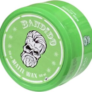 Bandido Green Matte Hair Wax Maximum Hold