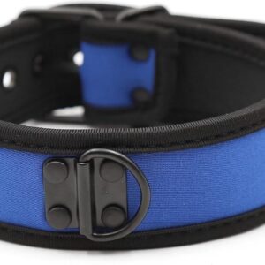 Banoch - Lindo Collar Azul Neoprene - halsband blauw neopreen - puppy play