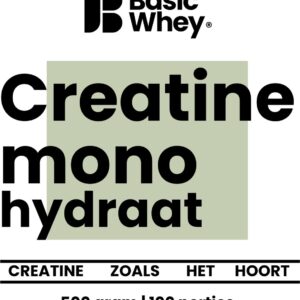Basic Whey - Creapure - creatine monohydraat