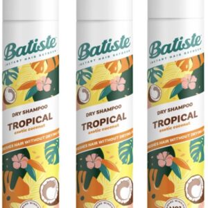 Batiste- 3 x Tropical Dry Shampoo 200ml
