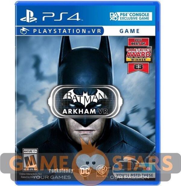 Batman Arkham VR - PS4 VR - Engelstalige hoes