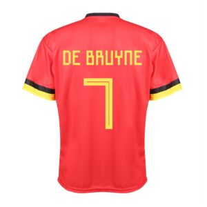 Belgie Voetbalshirt De Bruyne Thuis 2020-2021 Kids - Senior