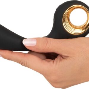 Bendable G-Spot Vibrator Black Flexibel Soft Touch-textuur