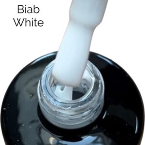 Biab White 8ml - Biab nagelverlenging - Biab nagels - Nagelverharder - Gelnagels uitharden