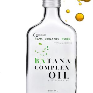 Biologisch Batana-olie Complex- 100% Pure en Virgin Batana haarolie met jojoba oil - Honduras - Dr. Sebi - haargroei - haaruitval - voor haar, huid en gezicht - EU Bio Keurmerk - Hydraterend, voedend en herstellend