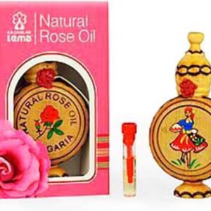 Biologische rozenolie uit Bulgarije, puur olie van roos, geconcentreerd etherische olie, originele rose olie 0,5ml