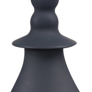 Blackdoor Collection Vaginale Douche - Anaaldouche Mannen - Anal Beads Opzetstuk - Stimulerende Ribbels 20 cm - Zwart