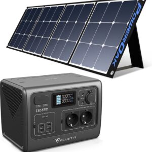 Bluetti EB55 - Solar Power Station - Powerbank 537Wh - 700W - Zonnepaneel 200W