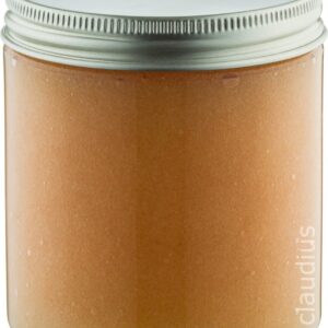 Bodyscrub-Gel Honey - 400 gram - Pot met aluminium deksel - set van 6 stuks - Hydraterende Lichaamsscrub